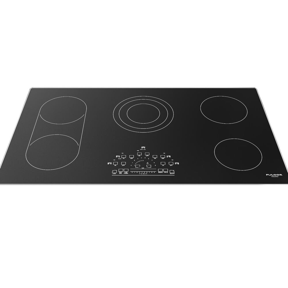 Fulgor Milano 36&quot; Electric Radiant Cooktop in Black, , large