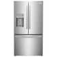 Frigidaire Gallery 4-Piece Kitchen Package with 27.8 Cu. Ft. French Door Refrigerator and 30" Single Electric Wall Oven in Stainless Steel, , large