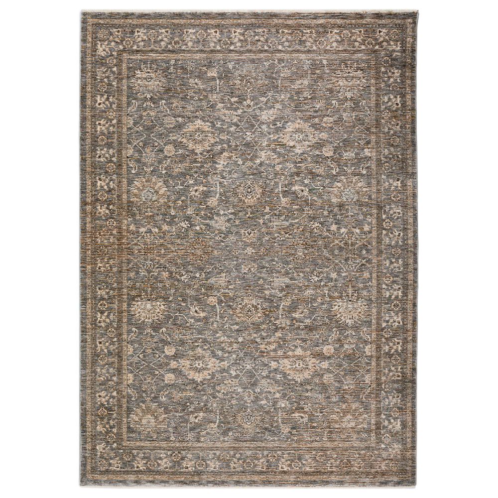 Dalyn Rug Company Yarra YA1 3" x 5" Pewter Area Rug, , large