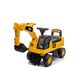 Best Ride On Cars Cat Excavator Push Car Foot-To-Floor in Yellow, , large