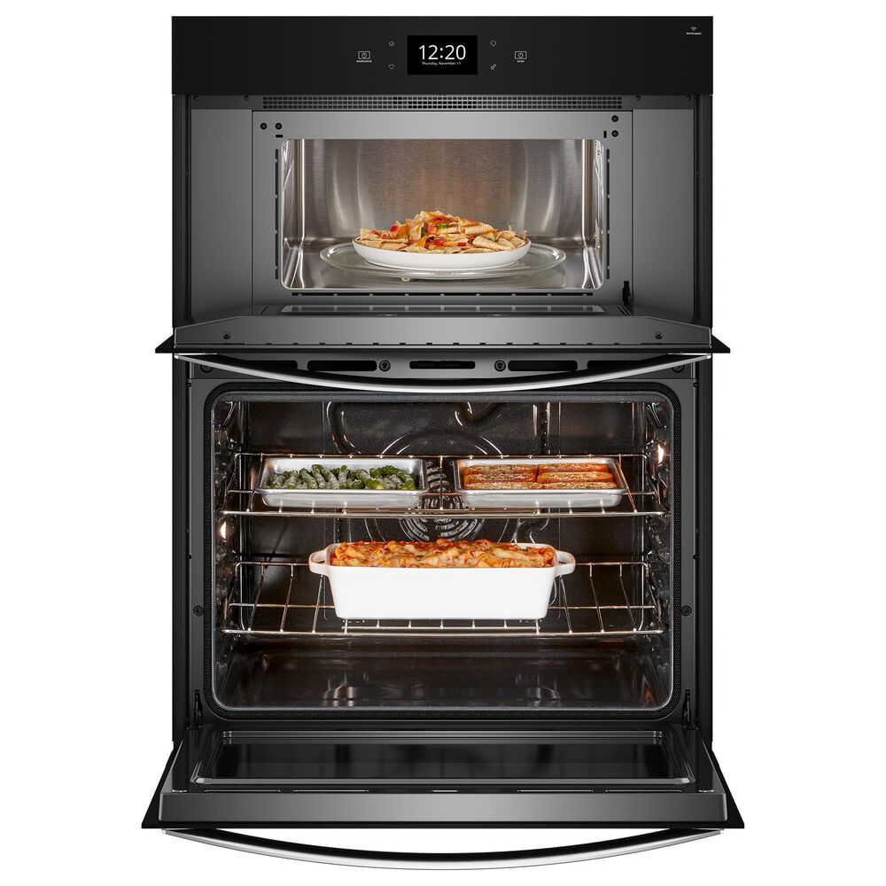 Whirlpool 30&quot; Wall Oven Microwave Combo with Air Fry in Fingerprint Resistant Stainless Steel, , large