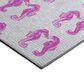 Dalyn Rug Company Seabreeze 10" x 14" Flamingo Area Rug, , large