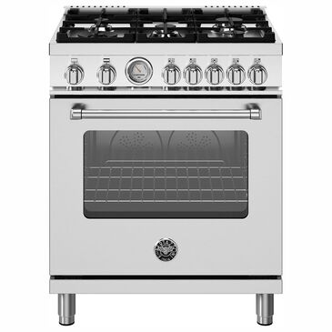 Bertazzoni Master 4.7 Cu. Ft. Freestanding Liquid Gas Range in Stainless Steel, , large