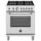 Bertazzoni Master 4.7 Cu. Ft. Freestanding Liquid Gas Range in Stainless Steel, , large