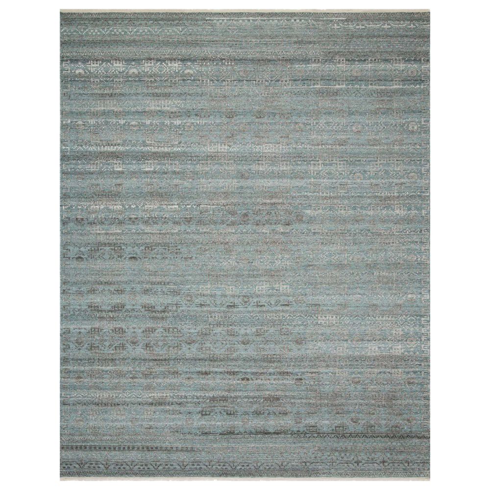 Loloi Idris 5"6" x 8"6" Ocean and Smoke Area Rug, , large