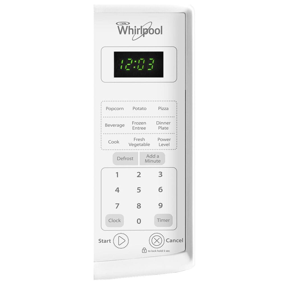 Whirlpool 0.7 Cu. Ft. Countertop Microwave in White, , large