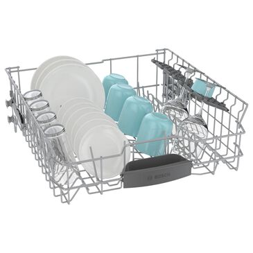 Bosch 800 Series 24"" Built-In Bar Handle Dishwasher with 8 Wash Cycles in Stainless Steel, , large