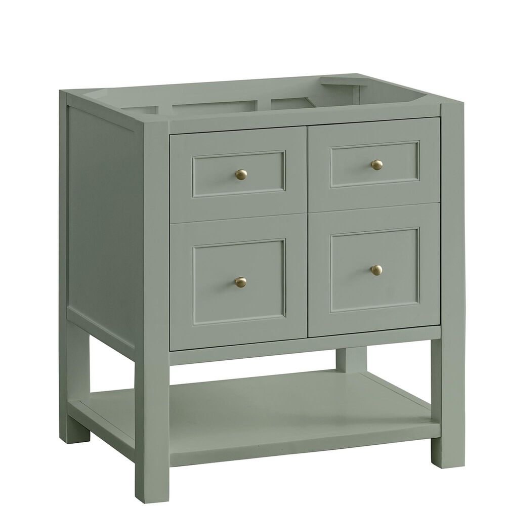 James Martin Breckenridge 30&quot; Single Bathroom Vanity in Smokey Celadon, , large