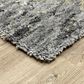 Oriental Weavers Aspen Distressed Shag 2060W 2"3" x 7"6" Gray and Ivory Runner, , large