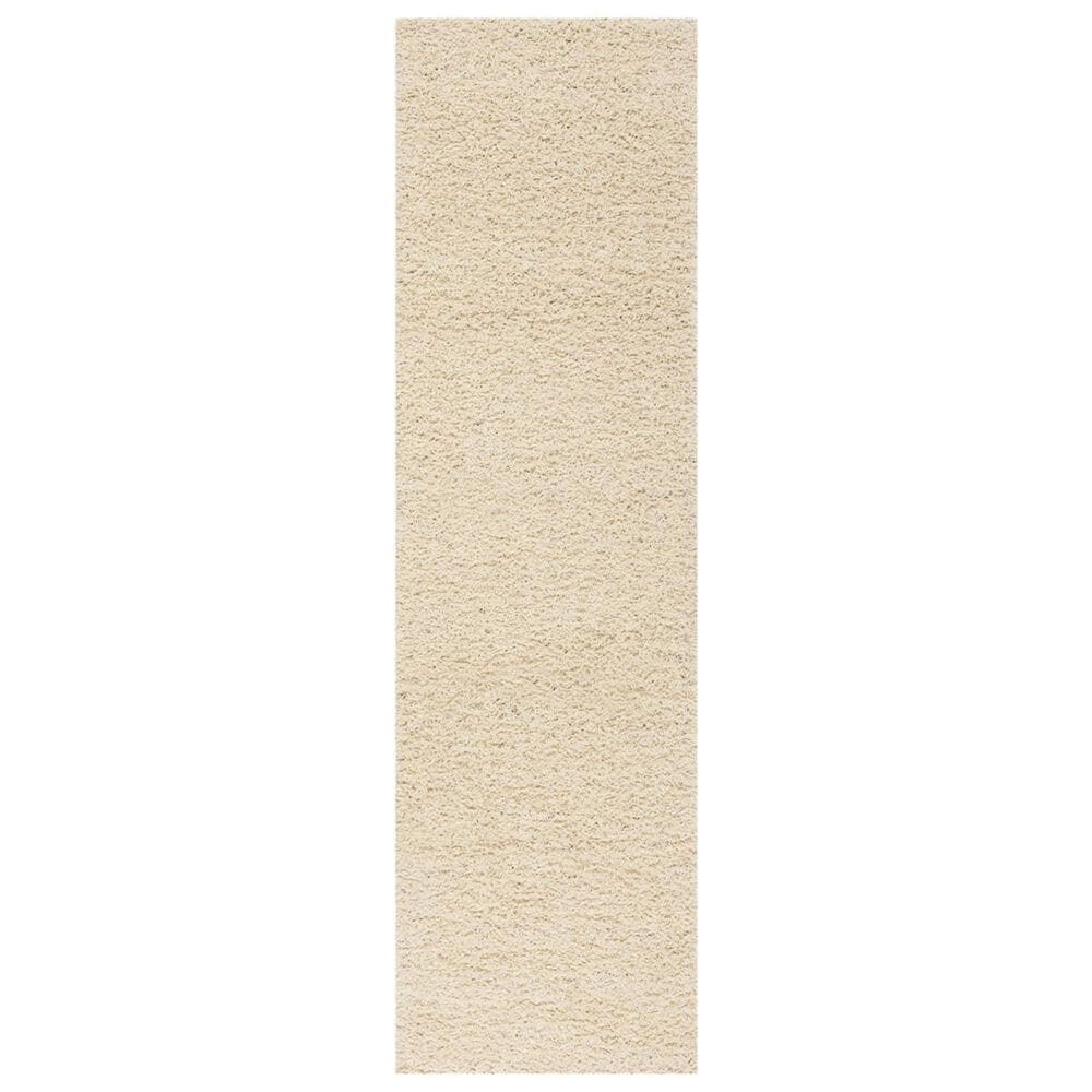 Safavieh Florida Shag SGA119I-28 2&#39;3&quot; x 8&#39; Ivory Runner, , large