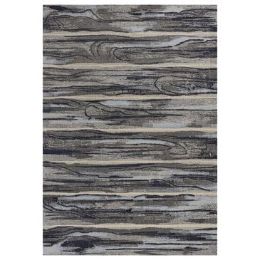 Kas Oriental Rugs Illusions Landscape 9"10" x 13"2" Grey Area Rug, , large
