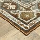 Oriental Weavers Ellington ELL03 9"10" x 12"10" Rust and Blue Area Rug, , large