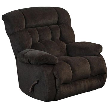 Catnapper Daly Swivel Glider Recliner in Chocolate, , large