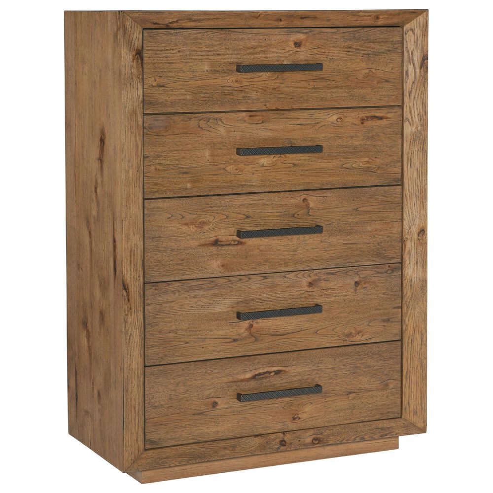 Hooker Furniture Big Sky 40" 5-Drawer Chest in Vintage Natural, , large