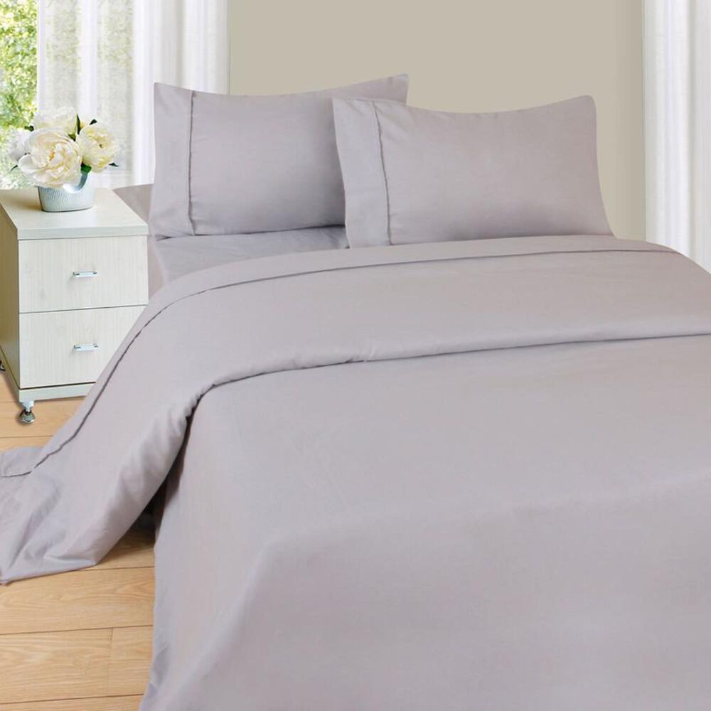 Timberlake Series 1200 Twin Sheet Set in Silver, , large