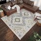 Dalyn Rug Company Marbella 3" x 5" Grey Area Rug, , large