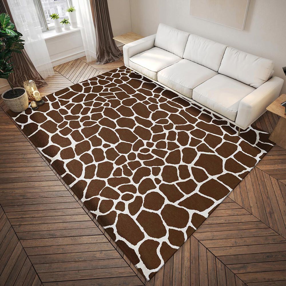 Dalyn Rug Company Mali 10&#39; x 14&#39; Chocolate Indoor/Outdoor Area Performance Rug, , large