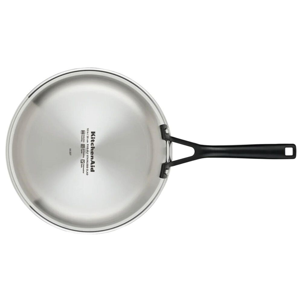 KitchenAid 2-Piece 5-Ply Clad Frying Pan Set in Stainless Steel, , large