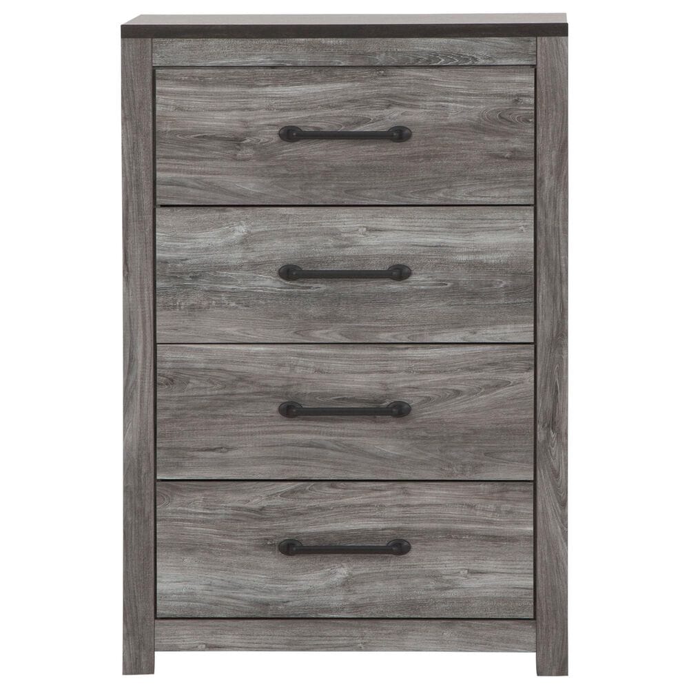 Signature Design by Ashley Bronyan 4-Drawer Chest in Dark Gray, , large