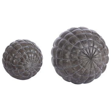 Safavieh Oakley Ball Table Decor in Black (Set of 2), , large