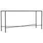 Hooker Furniture Console Table in Dark Charcoal and Creamy Beige, , large