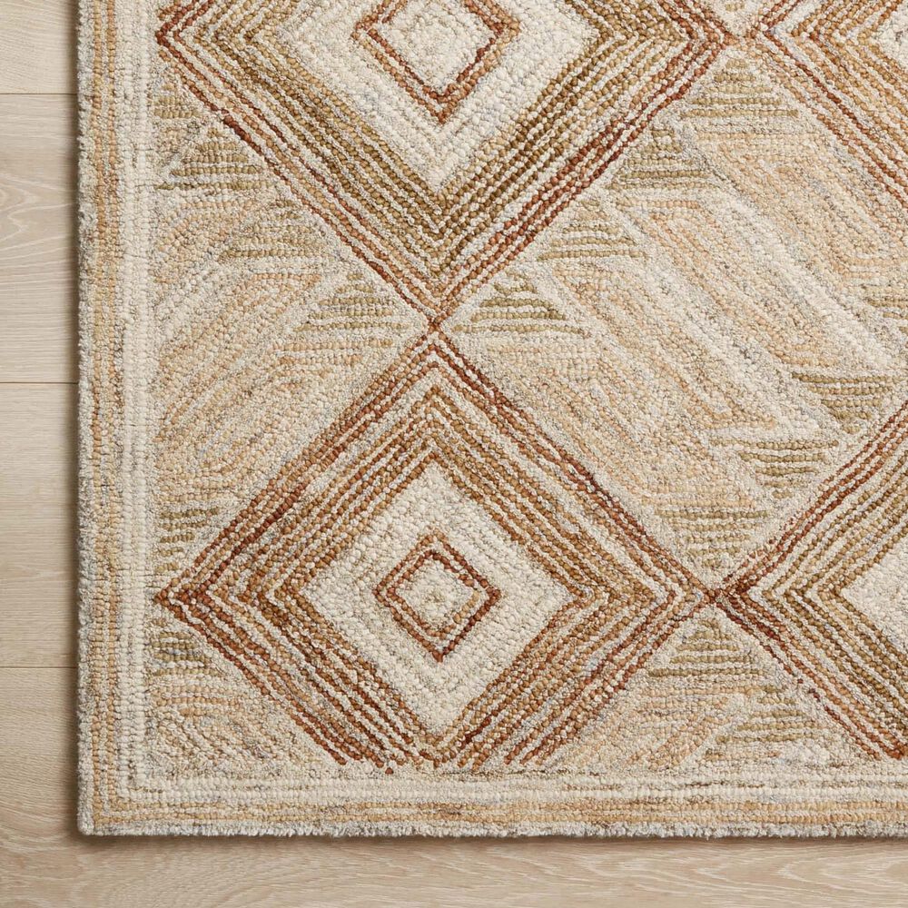 Loloi II Varena 9&#39;3&quot; x 13&#39; Sand and Clay Area Rug, , large