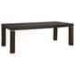 Signature Design by Ashley Hyndell Rectangular Dining Table in Dark Espresso Brown - Table Only, , large