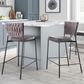 Lumisource Tania Counter Stool in Grey and Light Brown (Set of 2), , large