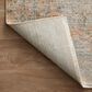 Loloi Katherine 9"6" x 13"1" Terracotta and Smoke Area Rug, , large