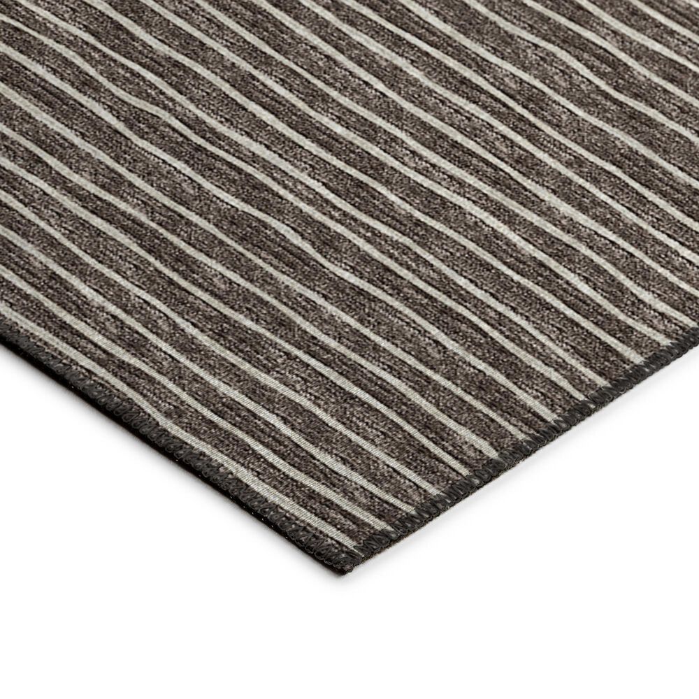 Dalyn Rug Company Laidley 1&#39;8&quot; x 2&#39;6&quot; Chocolate Indoor/Outdoor Area Rug, , large