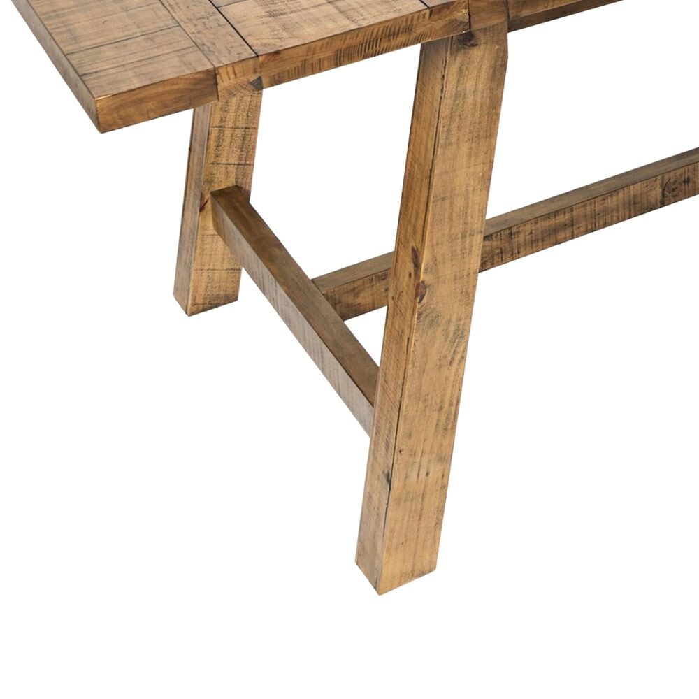 Waltham Telluride Counter Height Trestle Table in Country Rustic, , large