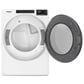 Whirlpool 7.4 Cu. Ft. Gas Wrinkle Shield Dryer with Steam in White, , large