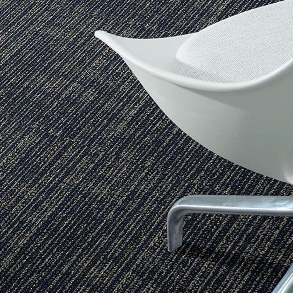 Shaw Mesh Weave 24&quot; x 24&quot; Carpet Tile in Lapis, , large