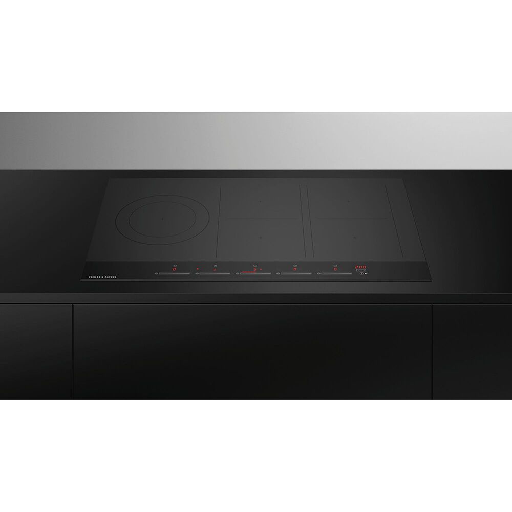 Fisher and Paykel 36&quot; Minimal Induction Cooktop with SmartZone in Black, , large