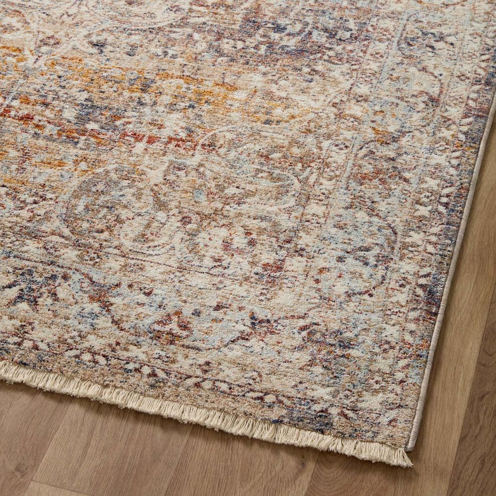 Loloi II Sorrento 2&#39; x 3&#39; Natural and Multicolor Area Rug, , large