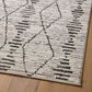 Loloi II Kamala 9"2" x 13" Charcoal and Dove Area Rug, , large