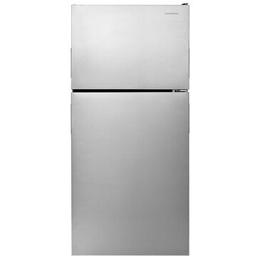 Amana 18 Cu. Ft. Top-Freezer Refrigerator with Electronic Temperature Controls in Stainless Steel, , large