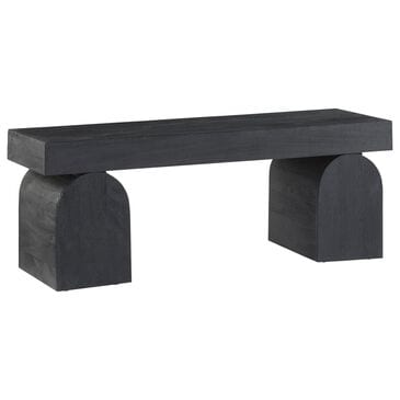 37B Holgrove Accent Bench in Black, , large