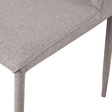 Moe"s Home Collection Nora Side Chair in Light Grey, , large