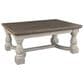 Signature Design by Ashley Havalance Rectangular Cocktail Table in Gray and White, , large