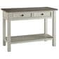 Signature Design by Ashley Bolanburg Sofa Table in Weathered Oak and Antique White, , large