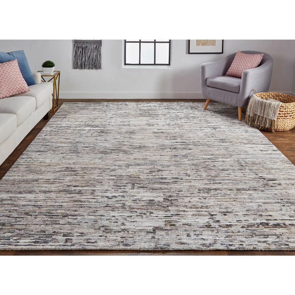 Feizy Rugs Conroe 3&#39;6&quot; x 5&#39;6&quot; Gray Area Rug, , large