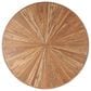 Home Trends & Design Eiffel 54" Round Dining Table in Teak - Table Only, , large