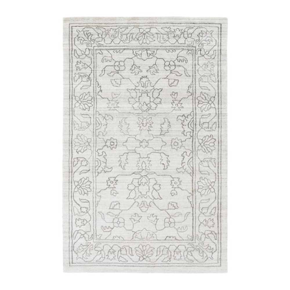 Surya Hightower HTW-3000 4" x 6" Ivory and Gray Area Rug, , large