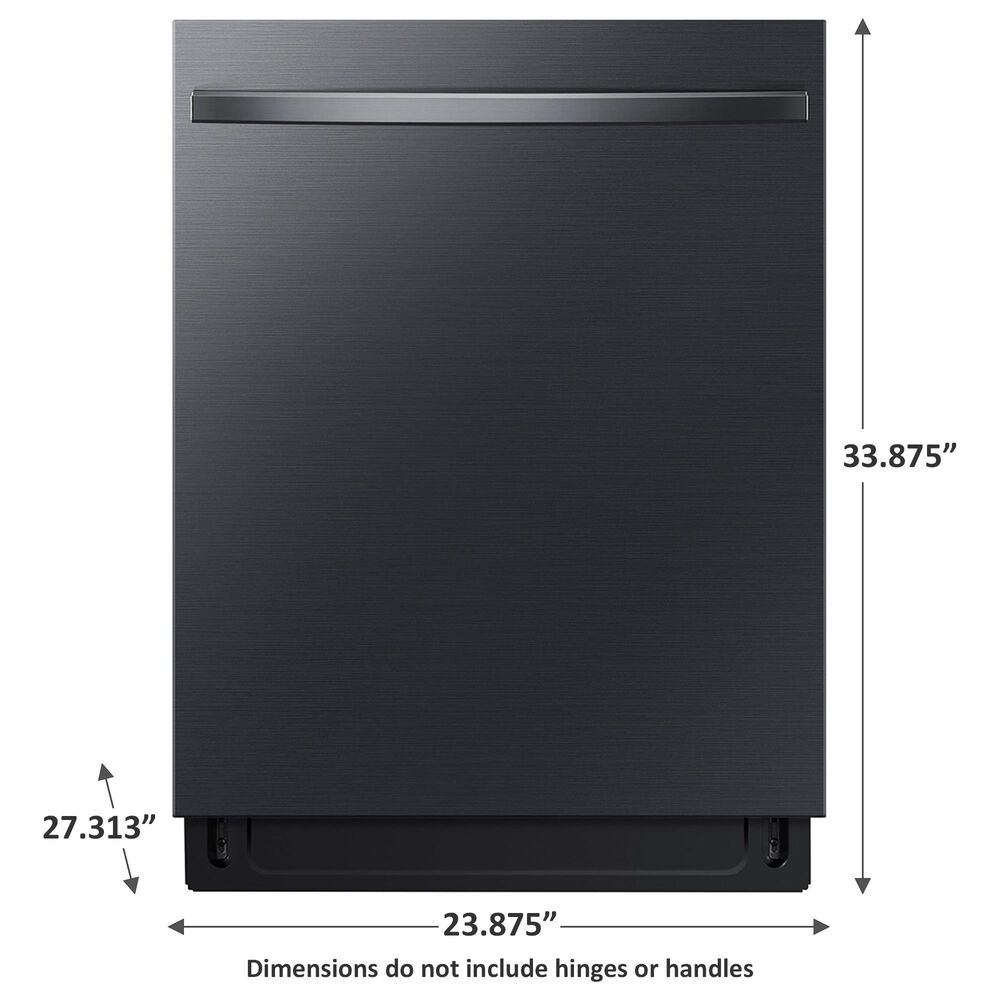 Samsung 24&quot; Built-In Bar Handle Dishwasher in Fingerprint Resistant Matte Black Steel, , large