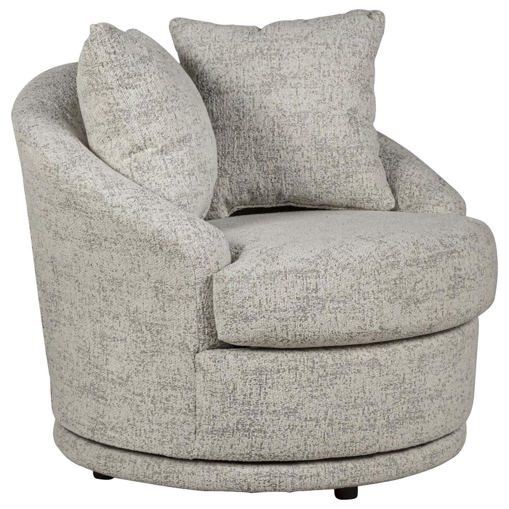 Best Home Furnishings Alanna Swivel Chairin White Pepper, , large