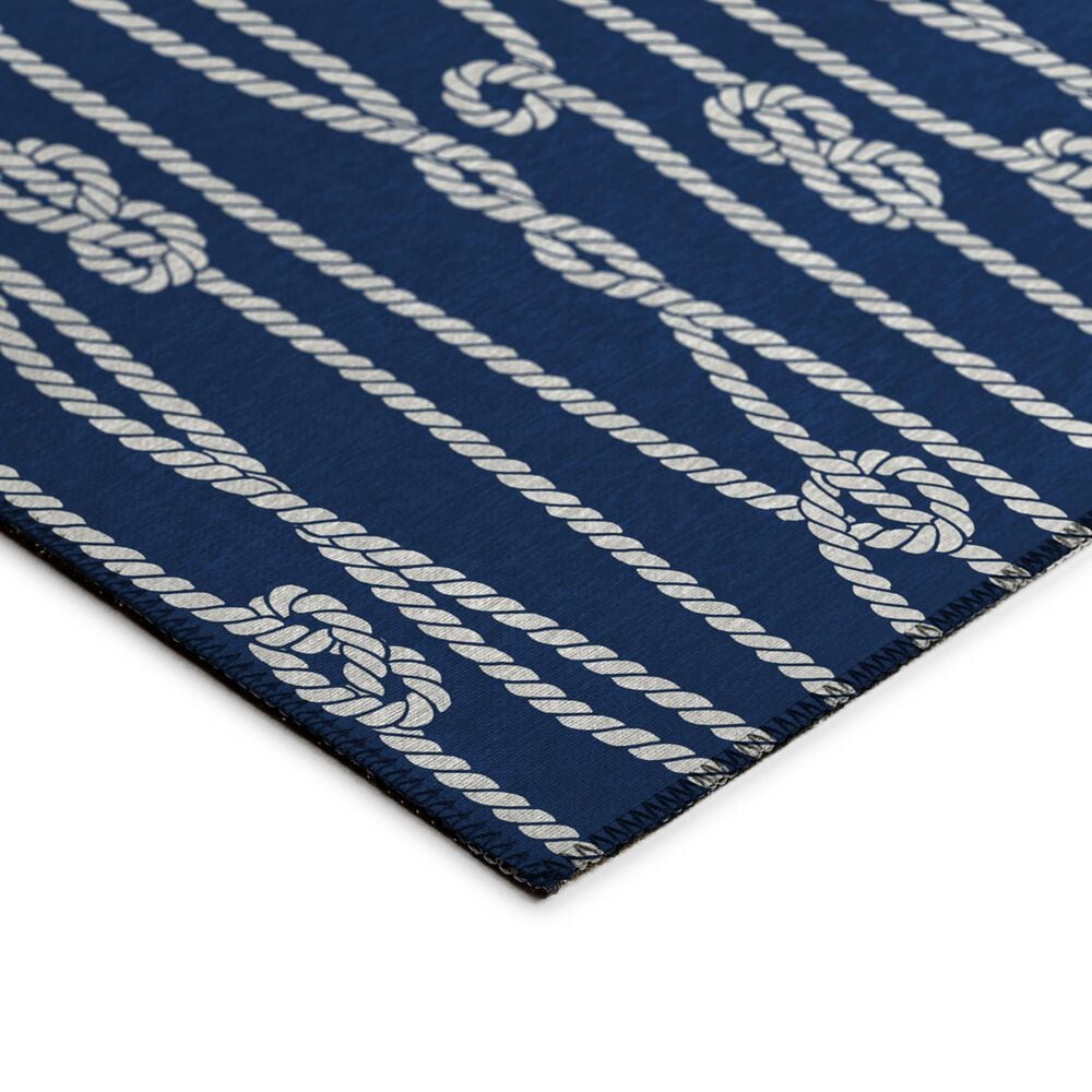 Dalyn Rug Company Harbor Contemporary 10&#39; x 14&#39; Navy Indoor/Outdoor Area Rug, , large