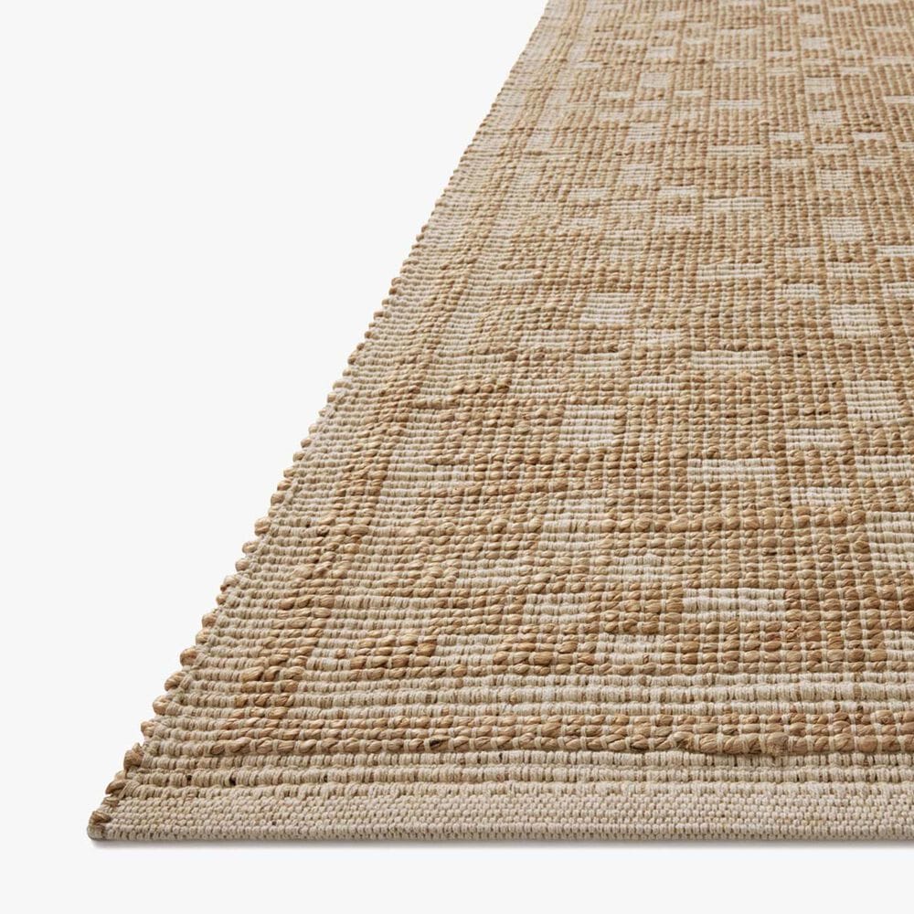 Chris Loves Julia x Loloi Judy 2&#39;3&quot; x 3&#39;9&quot; Natural and Ivory Area Rug, , large