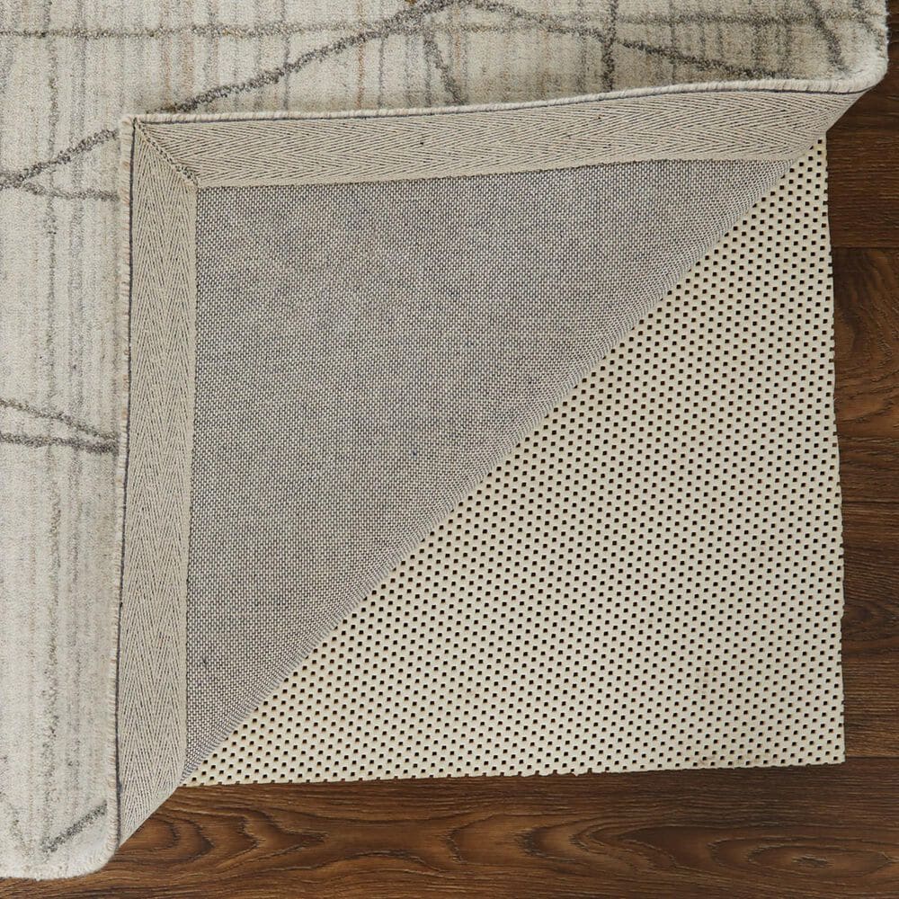 Feizy Rugs Whitton 8&#39; x 10&#39; Ivory and Charcoal Area Rug, , large