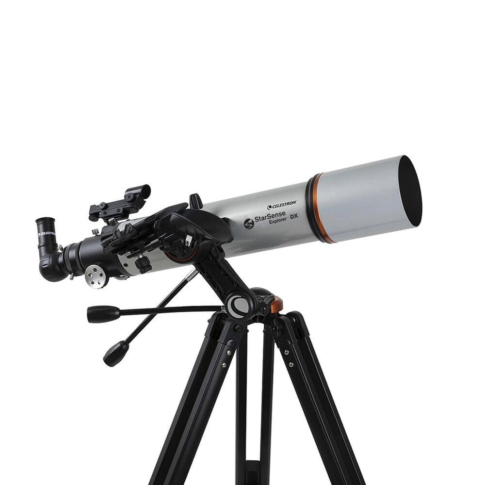 Celestron Starsense Explorer DX 102AZ Smartphone App-Enabled Refractor Telescope in Silver, , large